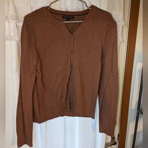 Banana Republic button-up sweater